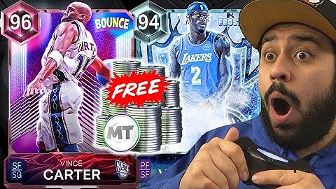 2K Added a *FREE* Pink Diamond Vince Carter, Free Legend Badge and More Rewards!