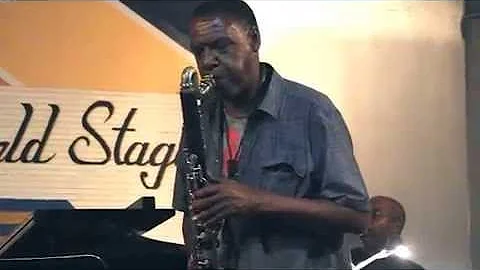 Jesse Sharps with Bobby West at World Stage, Leime...
