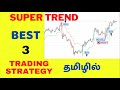 Supertrend Trading Strategy in Tamil |Best 3 Super Trend Trading Strategy | Supertrend | தமிழில் TVV