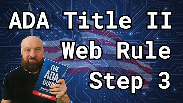 Step 3 | ADA Title II Web Compliance: Roles and Responsibilities