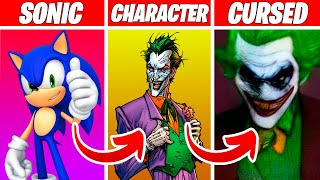 Sonic + Different Characters = Cursed Image | Sonic Animation
