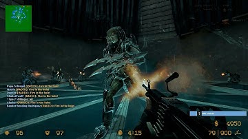 Counter Strike Source Zombie Escape all 4 rounds online gameplay on Predator Ultimate 2/2