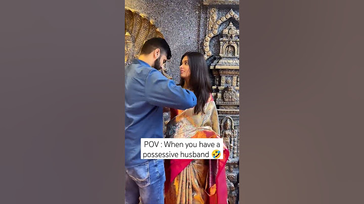 when you have a possessive husband 🤣😱😍 #couple #marriedlife #possessive #shorts #yt #viral