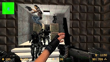 CSS: Zombie Escape - ZE_FireWaLL_laboratory_part1_2 (1080p)