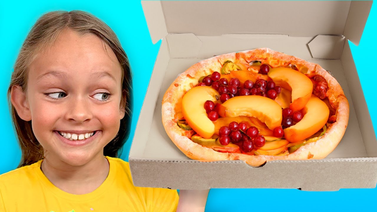 Веселые приключения Майи, Маши и Мии: Пицца и Звери в грузовике - YouTube