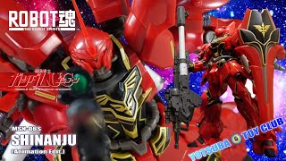 Vol.24：【ロボット魂】 シナンジュ（Animation Edit.）紹介 - YouTube