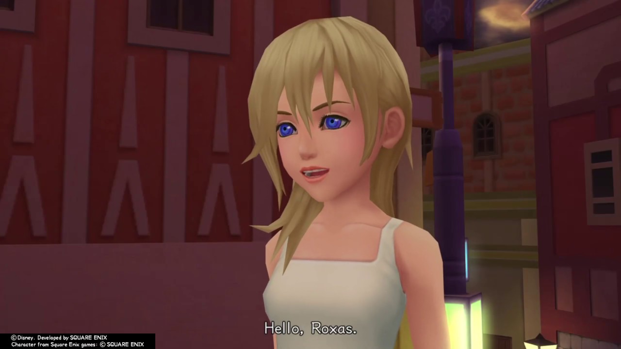 Kingdom Hearts II Final Mix (PS4) Cutscene #19 - Roxas meets Namine