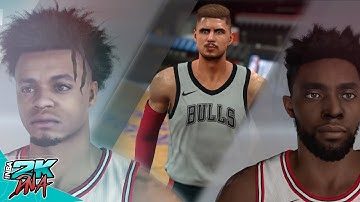 Mix and Match Collection, Fictional face pack - NBA 2K20 PC Cyberface pack
