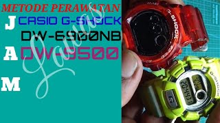 PERLAKUAN DAN PERAWATAN CASIO G-SHOCK LAWAS DW-9500 DW-6900NB