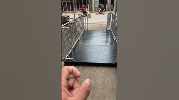 Cân điện tử khổ 1,5 x 3m