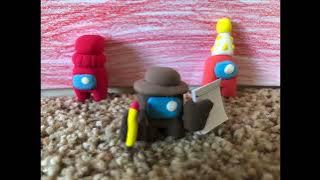 Among us Lyin' 2 me claymation (Song by CG5)