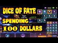DICE OF FATE SPENDING 100 DOLLARS CASTLE CLASH DICE OF FATE SPENDING 100 DOLLARS CASTLE CLASH