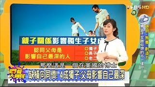 全球家庭獨子化! 獨生子女教養新顯學! 讚聲大國民 20151209 (3/4)