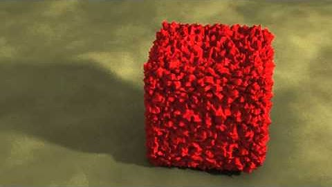 Blender - physics spiky blob experiment v1.1