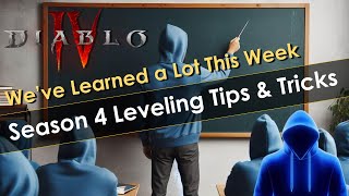 Diablo 4 Leveling Hints You Might Not Know