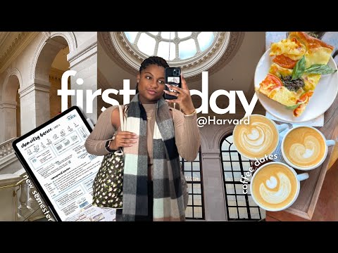 First Day of Classes at HARVARD