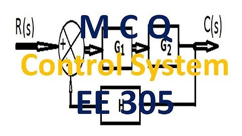 Electrical Control System | Objective MCQ | SSC JE | transfer function | Block diagram | closed loop