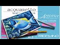 Fabriano Artistico ✔ Бумага для рисования акварелью и цветными карандашами 👍