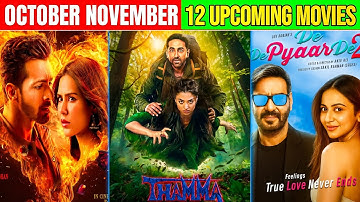 12 Biggest Upcoming Movies October & November 2025 | Thamma,Bollywood & South Cinema