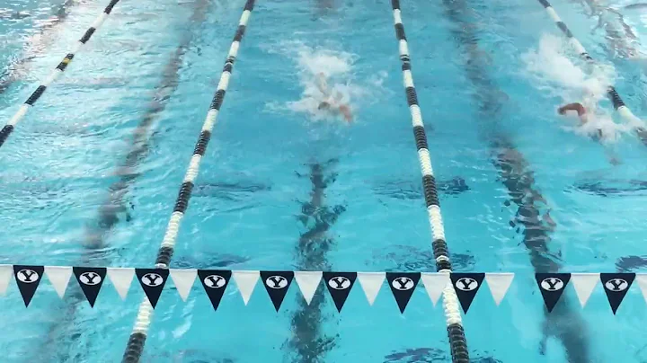 Byron Shefchik 2018 BYU Alumni meet 200 Free Relay