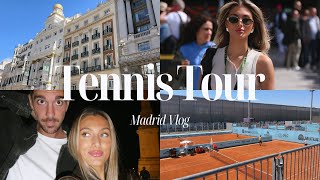 Tour Vlog - BTS, food reviews & shopping 🎾🫶🏽