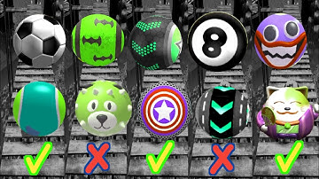 Going Balls VS Action Balls VS Other Ball Games Walkthrough Race 63 | Android Games