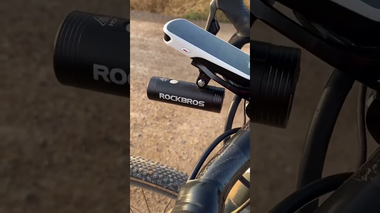 Escritor Predecir Contradecir Luz Led Bicicleta. Rockbros D1 #shorts - YouTube