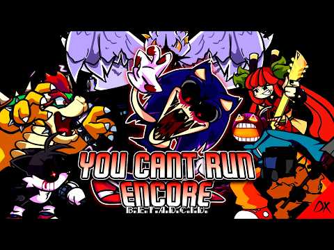YOU CAN'T RUN ENCORE But Every Turn A Different Character Is Used || Sonic.EXE BETADCIU