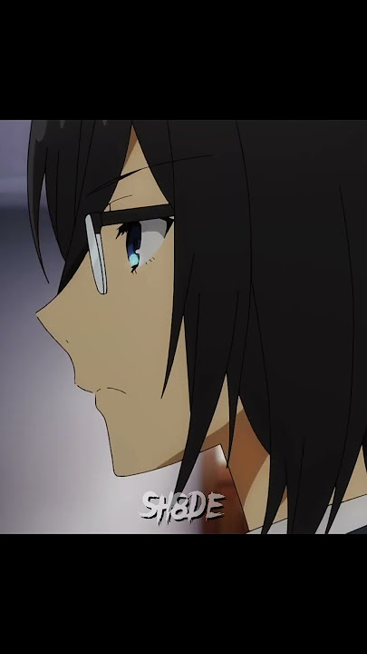 He's so handsome😲 #anime #horimiya #shorts