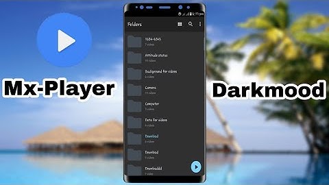 How To Enable Dark mode on Mx-Player 🚀 Android Trick in urdu