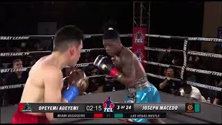 Senseboy Vs Joseph Mecedo FULL FIGHT Las Vegas/Miami TCL Debut 2