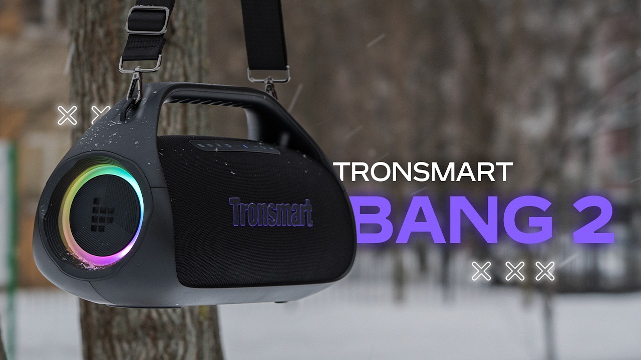 90 Вт За 10000 р (130 $ )🔥 Беспроводная Портативная Колонка Tronsmart Bang 2  2,1-канал  26 часов