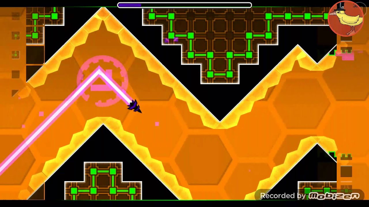 Geometry Dash: Playing two levels - YouTube