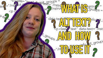What is Alt Text? | How to use ALT Text...