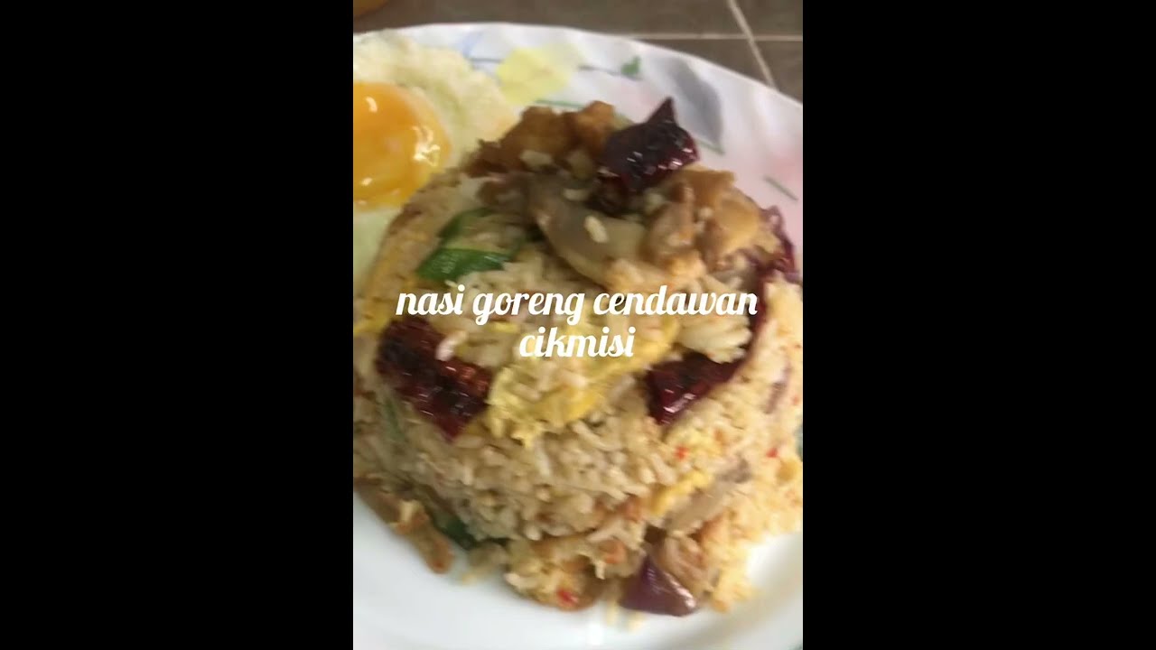Nasi Goreng Cendawan Youtube