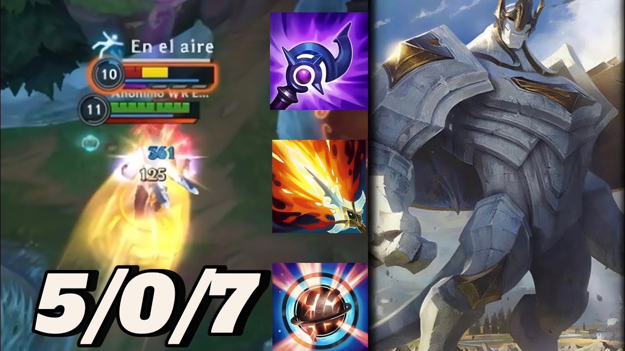 ¡GALIO TIENE MUCHO DAÑO! 🗿 | Galio Mid Wild Rift (Build & Runas)