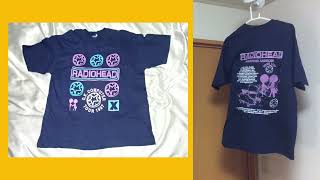 RADIOHEAD レディオヘッドのビンテージTシャツ6枚 - YouTube