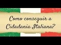 nacionalidade italiana