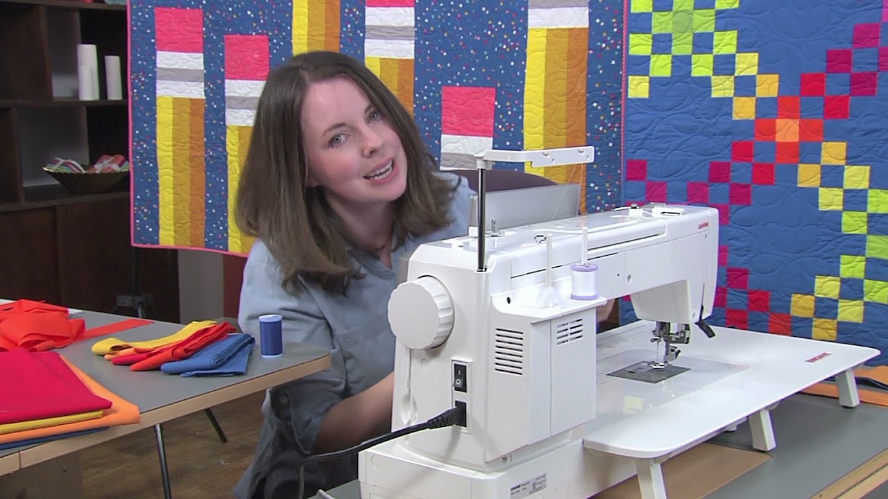 Learn how to strip piece to save time on Fresh Quilting with Catherine Cureton (302-1)
