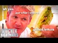 this video grilled my caesar salad | Kitchen Nightmares