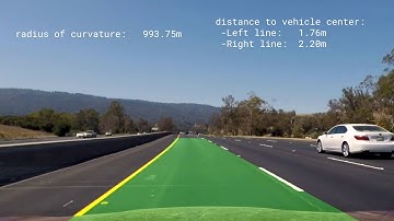 Self-driving car advanced lane detection