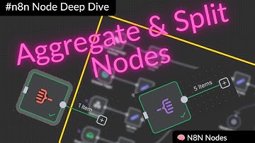 N8N Node Deep Dive: gesplitste en geaggregeerde knooppunten