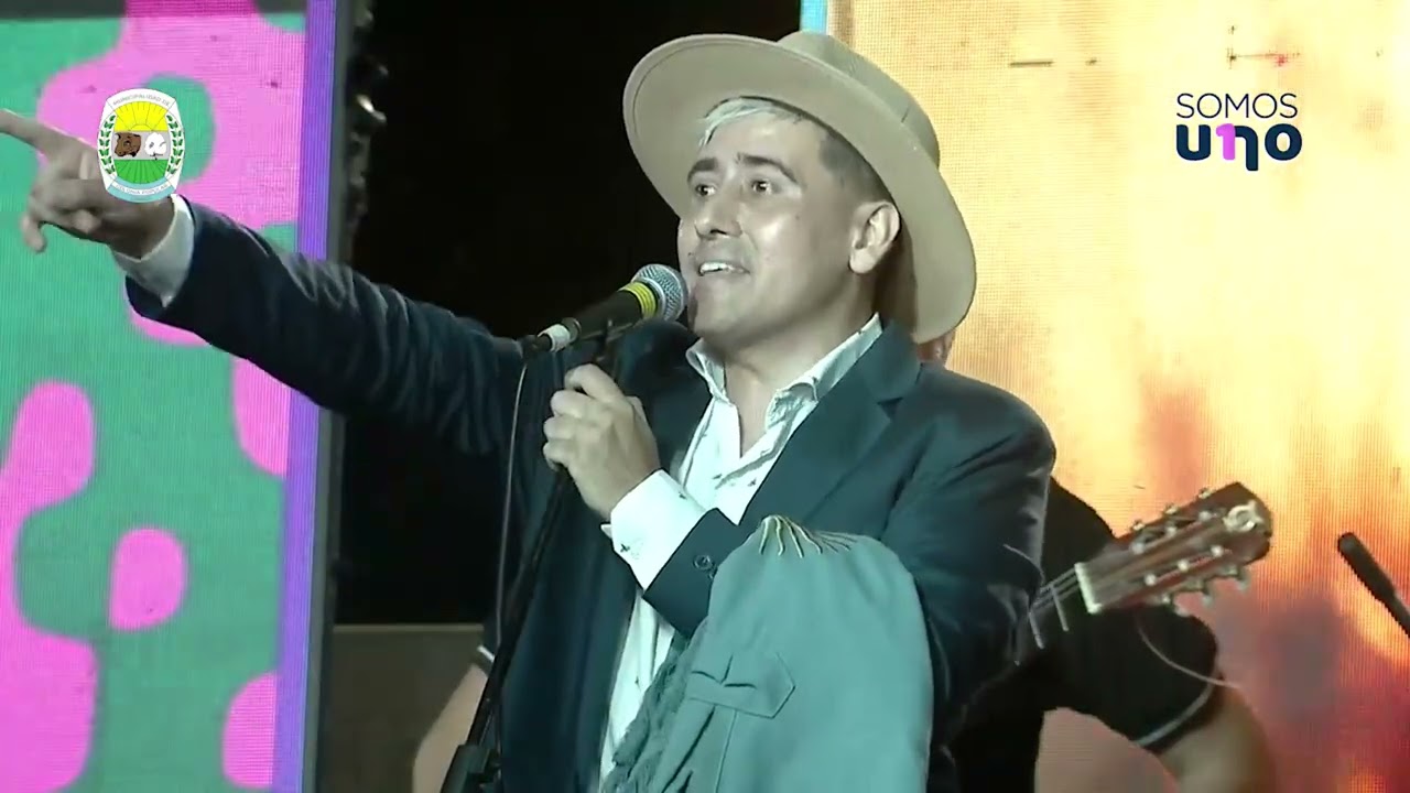 Fede Codutti en los 138 aniversario de Colonia Popular