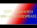 Citáty slavných 3.díl - Wiliam Shakespeare