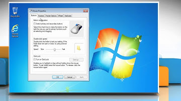 Windows® 7: Switch Mouse buttons