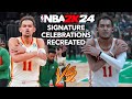 NBA Signature Celebrations Recreated In NBA 2K24!