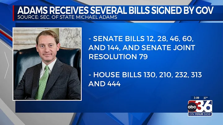 SEE LIST: Bills signed into law by Gov. Andy Beshear