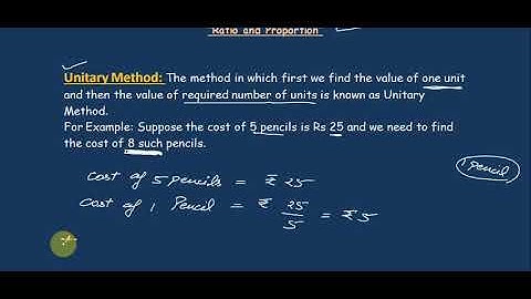 NCERT, Maths, Class-6, Chapter -12(Ratio and Proportion), Exercise -12.3 (Q 1 to 5)