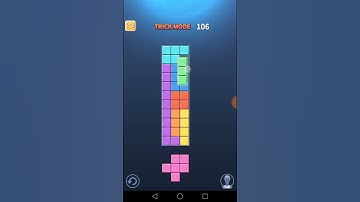 Block Puzzle King Trick Mode Level 106 Walkthrough Solution