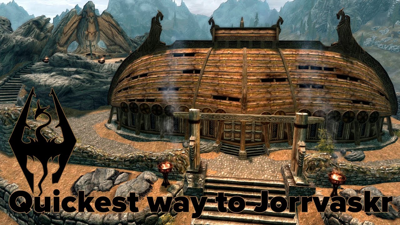 skyrim jorrvaskr fast travel